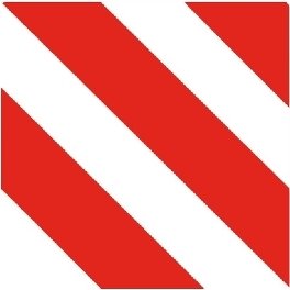 LSP - OUTILS MANUELS-PROTECTION - JEU 2 PLAQUES BLANC/ROUGE423X423 PVC TPE