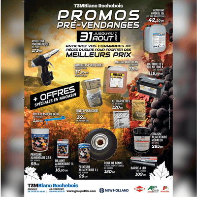 Promos pré-vendanges