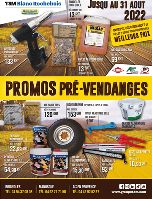 Promo près-vendanges 