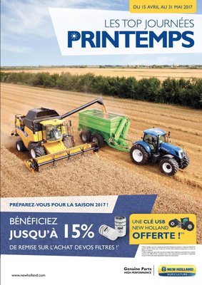 Les Top journées PRINTEMPS 